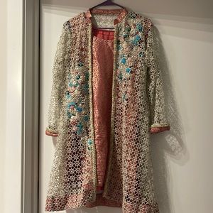 Indian desi gharara wedding outfit